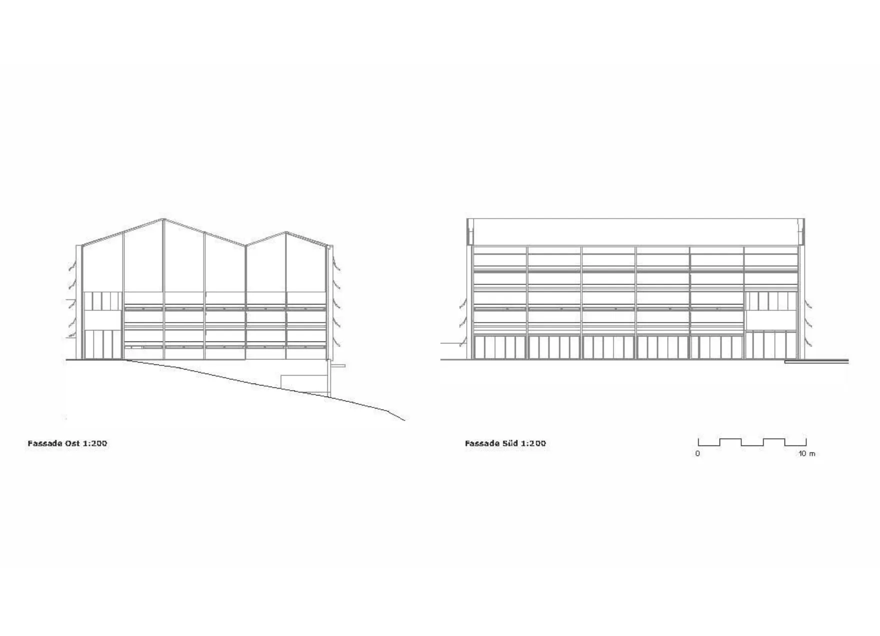 Fassade Ost und Süd