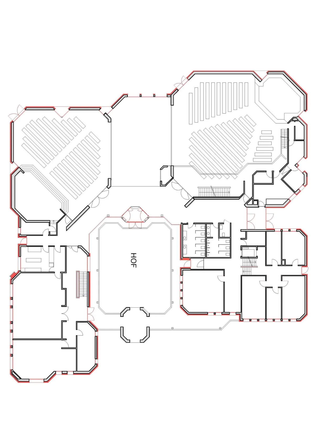 Grundriss Kirchliches Zenzrum